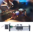 thumbnail image 4 of Ball Screw Slide Rail Ball Screw Sliding Table 100mm Stroke Single Shaft Ball Screw Linear Guide Rail CNC Sliding Table With 42 Motor 1610, 4 of 8
