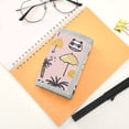 thumbnail image 7 of JIALIOU Nylon Trifold Card Wallet with ID Window Zipper Pocket for Men Women Teen Umbrellas Panda Tree, 7 of 7
