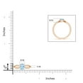 thumbnail image 4 of 0.6 Carat Prong-Set Solitaire Aquamarine Split Shank Ring in 14K Rose Gold (7x5mm Aquamarine) - SR0175AQ-RG-AAA-7x5-11, 4 of 8