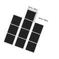thumbnail image 2 of PAMINGONO 10Pcs Black PVC Backsplash Tile Stickers Removable Self Adhesive Wall Sticker for Kitchen and Bathroom, 2 of 7