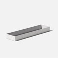 thumbnail image 1 of Veradek GEO Wide Planter - White, 1 of 5