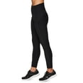 thumbnail image 5 of Avalanche Women's Slim Fit Hybrid Stretch Woven Knit Pant With Zipper Pockets, 5 of 6