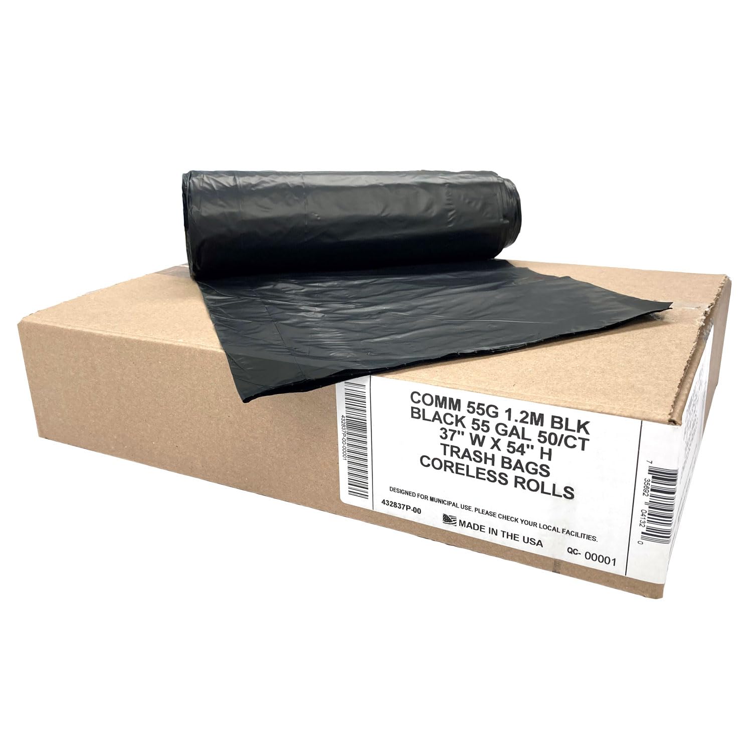 Ultrasac Heavy Duty 55 Gallon Trash Bags, 50 Pack photo 3