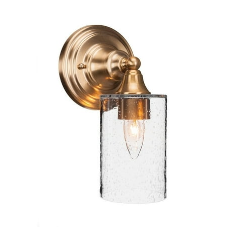 Toltec 1 Light Wall Sconce Shown In New Age Br Finish Gl Shade Toltec 1 Light Wall Sconce Shown In New Age Br Finish Gl Shade