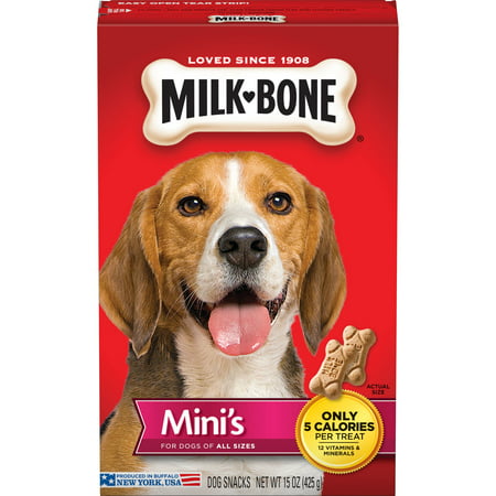 Milk-Bone Mini's Original Dog Biscuits, 15-Ounce