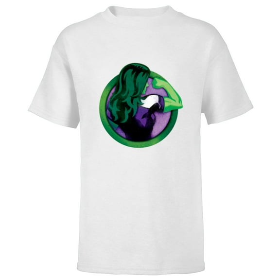 Marvel She-Hulk Icon - Short Sleeve T-Shirt for Kids - Customized-White