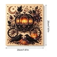 thumbnail image 2 of romoty Vintage Pumpkin Carriage Pearl Art Kit 5D DIY Gem Bead Painting Gothic Halloween Home Decoration Craft Set, 2 of 6
