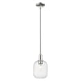 thumbnail image 3 of 716-1S-BB-G460-7CL Innovations Lighting Preston - 1 Light Stem Hung Mini-Pendant-6.75 Inch Wide and 12.38 Inch Tall-Brushed Brass Finish-Clear Glass, 3 of 5