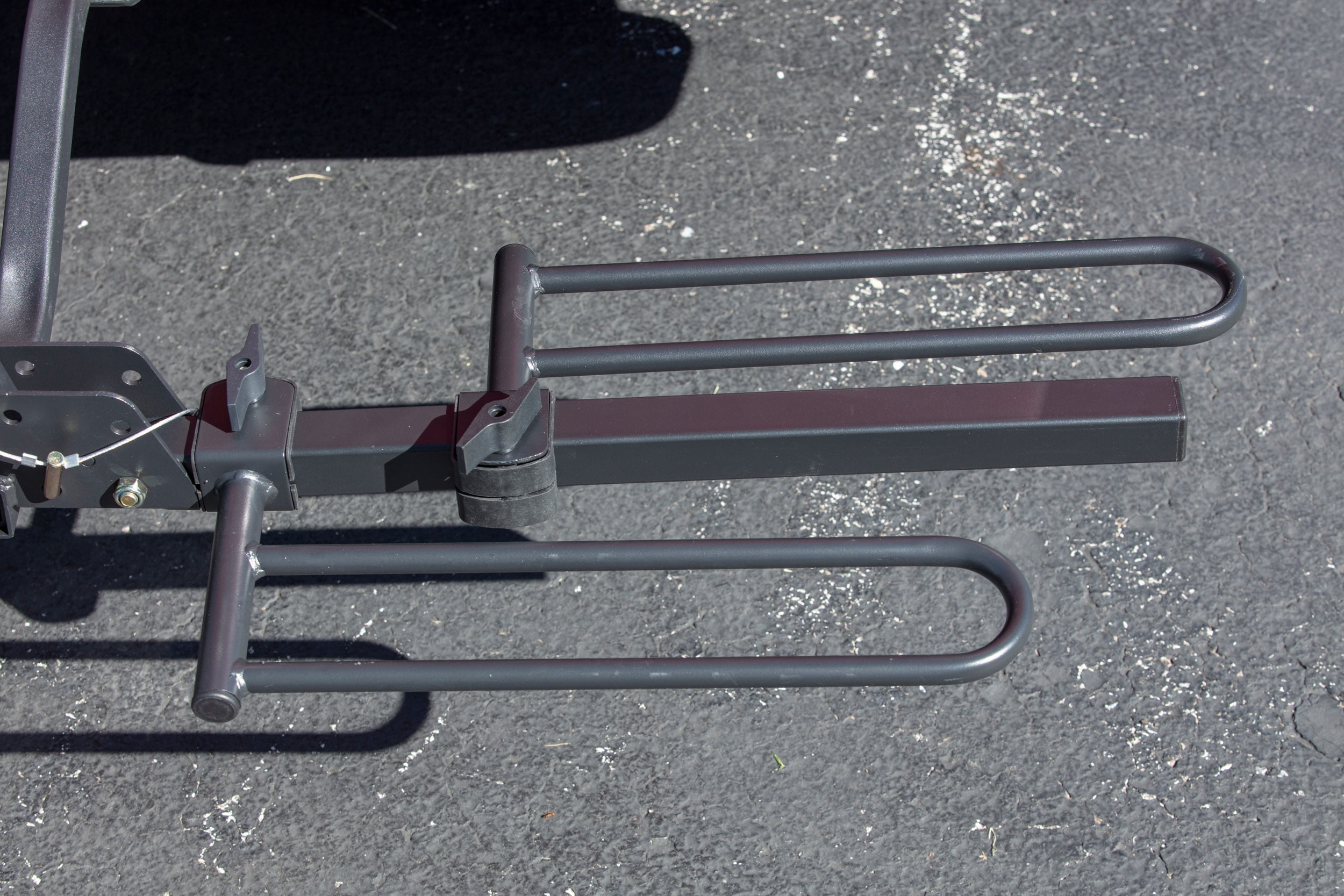 Hyper Tough 80 lbs. Capacity Foldable Hitch Mount Platform 2 Bike Car Rack 10104071 Walmart