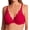Scarlet Berry Red, variant on Women's Bali DF0084 One Smooth U Comfort Stretch Lace Underwire Bra (Scarlet Berry Red 40D)