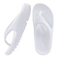 thumbnail image 1 of Comwarm Unisex Soft Cloud Slippers Platform Flip Flops Women Summer Beach Sandals With Arch Support Non-slip Bathroom Slides LS, 1 of 1