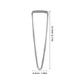 thumbnail image 2 of FELTECHELECTR Pottery Tool Stainless Steel 1Pcs 6.2X1.7X0.5In, 2 of 8