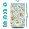thumbnail image 5 of Washable Rubber Daisy Cute Floral Dish Drying Mats for Kitchen Counter Home Large Coffee Bar Pad Accessories and Decor for Utensils Stemware 19.5''x12'', 5 of 7