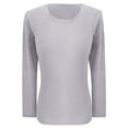 thumbnail image 4 of EDFBUYKRS Blouses for Women Dressy Lace Long Sleeve Shirts Fall Casual V Neck Tunic Tops Xl, 4 of 5