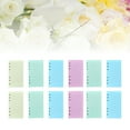 thumbnail image 2 of KAKOWELY 160 Sheets Refill Paper Spiral Notebook Replacement Paper A6 Notebook Refill Sheet 40 Sheets Yellow A6 40 40 Sheets Blue A6 40 40 Sheets Pink A6 40 Sheets Green A6, 2 of 4