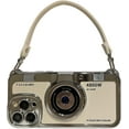 thumbnail image 7 of Electroplated Camera Phone Case with Hand Strap, Vintage Style Camera Design Phone Case for iPhone 14 13 12 11 Pro Max Case, 7 of 7