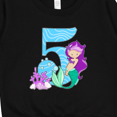 thumbnail image 3 of Inktastic Fifth Birthday Mermaid Toddler Sweatshirt, 3 of 4