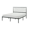 thumbnail image 4 of Weston Home Belisse Metal Platform Queen Bed with Curved Metal Headboard, Black, 4 of 9