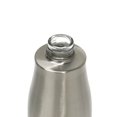 thumbnail image 2 of Dispensador de bomba de mano con revestimiento de vidrio, caja de acero inoxidable de níquel cepillado, dispensador de jabón líquido para manos recargable para baño y cocina, 2 of 5