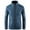 Blue, variant on Men's Sun Protection Outdoor Lightweight Quick Dry Jacket Full Zip Shand Collar Jacket Long Sleeve Fishing Hiking Running Swim Shirt