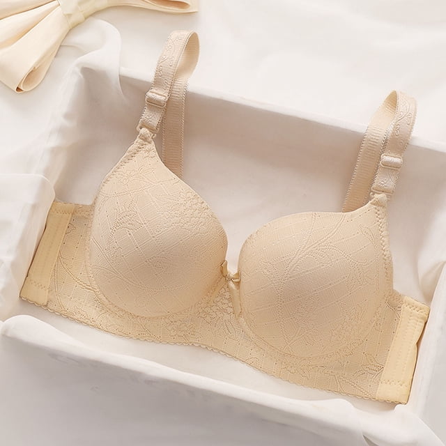 Women's Backless Seamless Push-Up Bra with U-Shaped Back for Everyday Wear