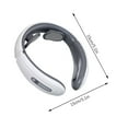 thumbnail image 3 of Xihbxyly Las mejores ofertas de hoy Calefacción de cuello - 2 instrumentos de cuello y hombros en carga cervical para adultos mayores - Columna cervical en carga USB, 3 of 7