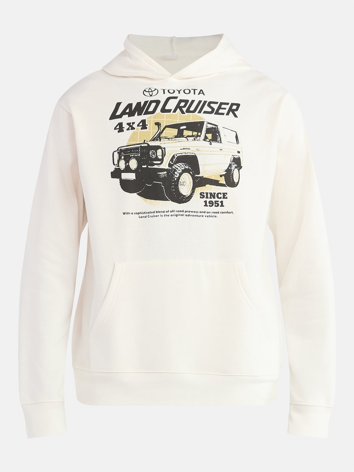 Toyota Men's and Big Men's Land Cruiser Graphic Hoodie with Long Sleeves, Sizes XS-5XL