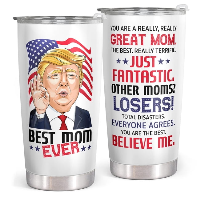 Vaso Mocosweeties de acero inoxidable para regalo, 600 ml, para mamá