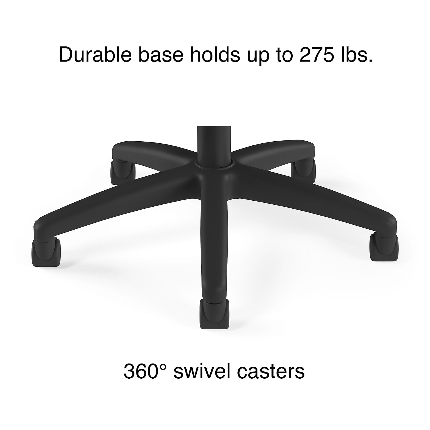 Staples Carder Mesh Back Fabric Computer and Desk Chair Black 2/Pack 59236-CCVS