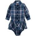 thumbnail image 2 of Polo Ralph Lauren Infant Girls Plaid Cotton Shirt Dress, 2 of 3