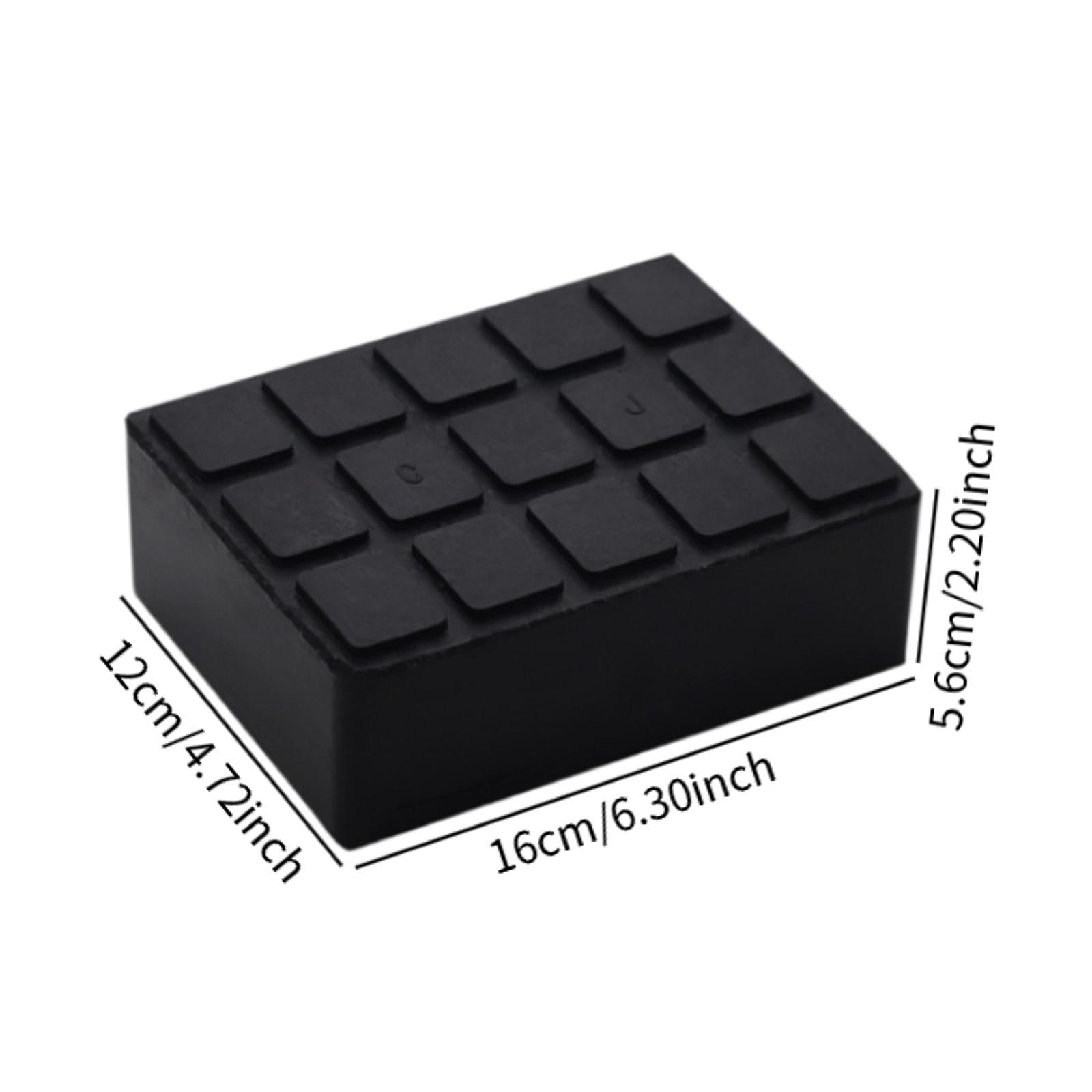 Wzmzjy Automotive Jack Stand Rubber Pad Jack Guard Adapter Pad Non-slip Shock-absorbent Medium
