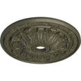 thumbnail image 3 of 30"OD x 3 7/8"ID x 3 1/4"P Flagstone Ceiling Medallion Witch Hazel Finished, 3 of 6