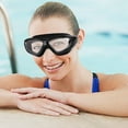 thumbnail image 1 of Lunettes de Natation pour Adultes Hommes Femmes Anti-Buée Étanches Larges Confortables pour Piscine, 1 of 3