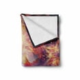 thumbnail image 2 of Psychedelic Soft Flannel Fleece Throw Blanket, Digital Overlapping Psychedelic Themed Back with Hot Effects Image Print, Cozy Plush for Indoor and Outdoor Use, 70" x 90", Multicolor, by Ambesonne, 2 of 6