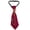 Red, variant on Crystal Bow Tie for Women Adjustable Vintage Sparkly Crystal Neck Tie Work Casual Gothic Rhinestone Ties with Metal Chain Red