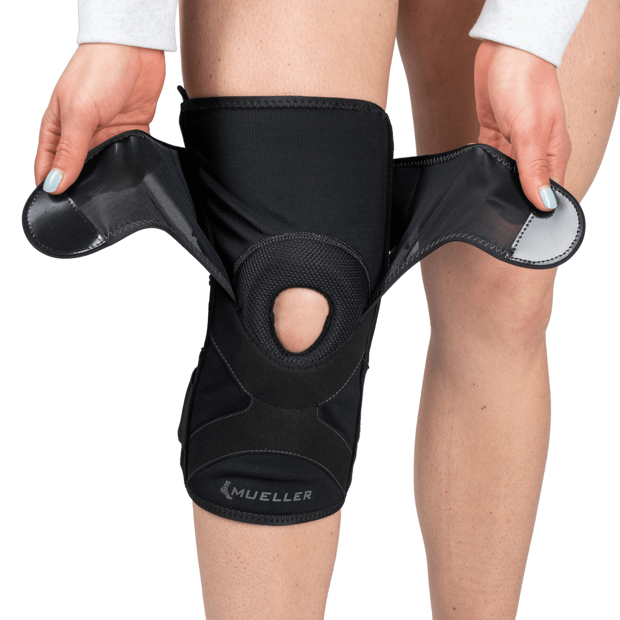 Mueller Sports Medicine HERO™ Knee Stabilizer, OSFM, Black