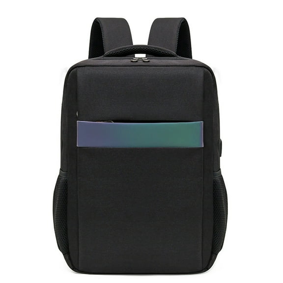 15-inch business laptop backpack-with USB charging port, waterproof university campus computer bag