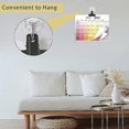 thumbnail image 4 of Black Large Paper Clips, 3 Inch/77mm Metal Hinge Foldback Clips Money File Clips, 12pcs, 4 of 5