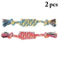 thumbnail image 2 of 2PCS Dog Chew Rope Toy Anti-biting Interactive Rope Pet Toy Puppy Teething Toy, 2 of 10