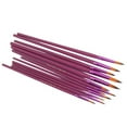 thumbnail image 3 of Miangastore Ensemble de 12 Brosses à Cheveux Rondes en Nylon (Violet), 3 of 7