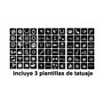 thumbnail image 3 of Kit Básico Para 6 Color Tatuajes Henna Natural Temporales, 3 of 4