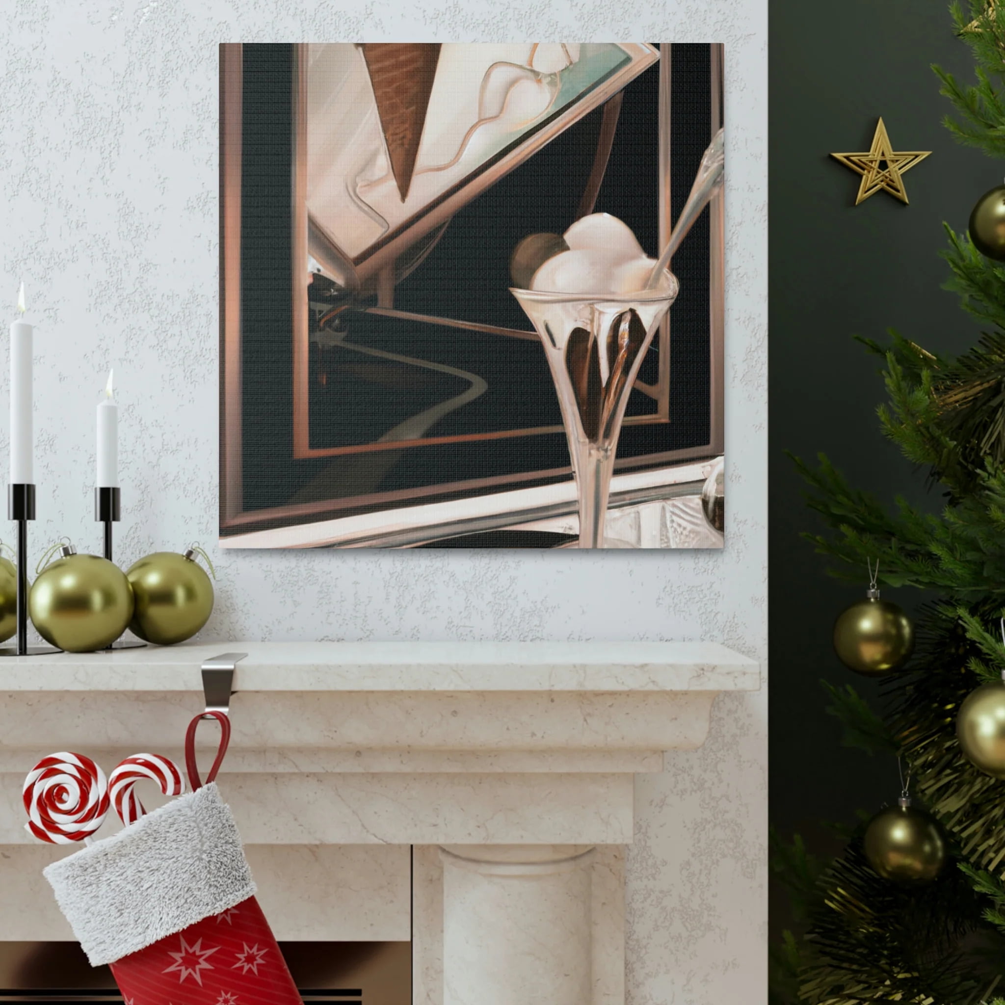 Ice Cream Delight Deco. - Canvas