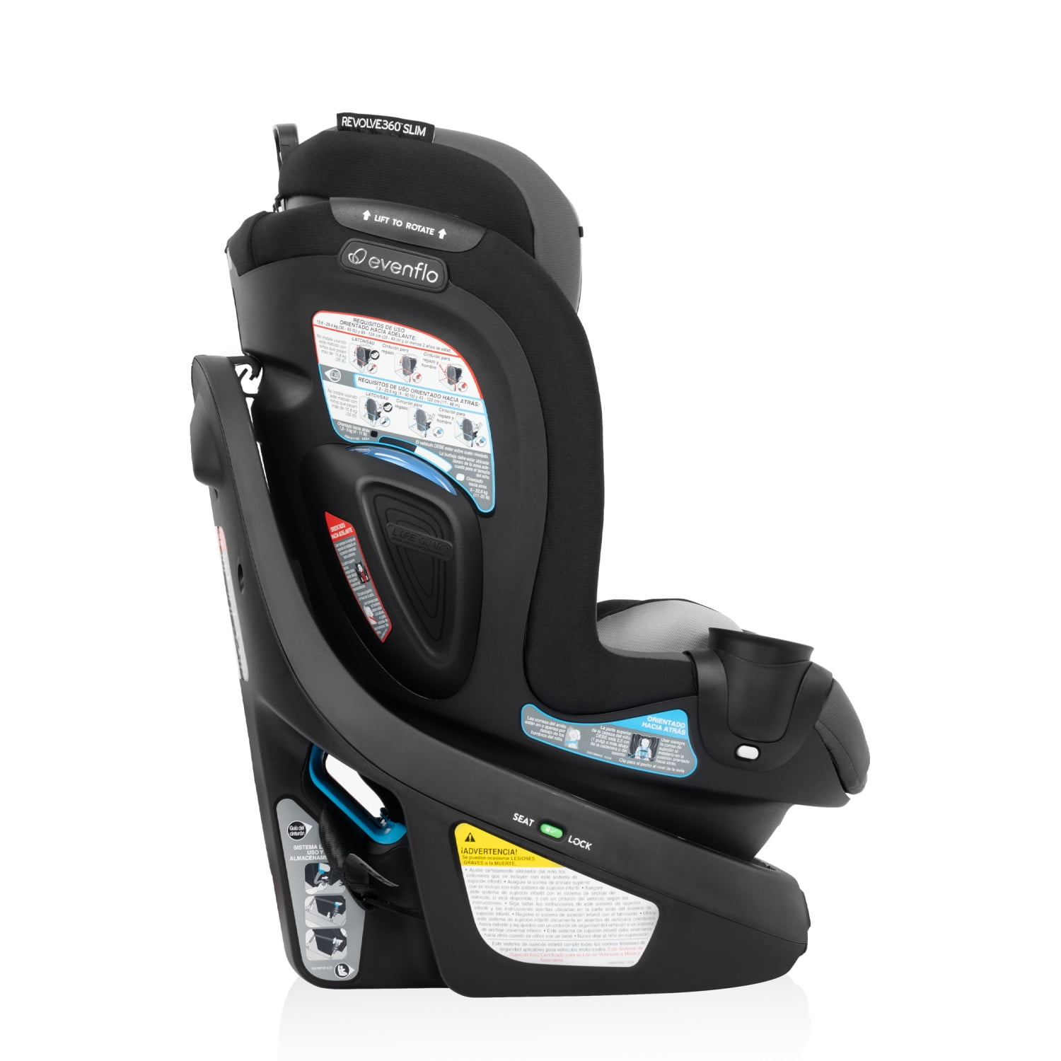 Revolve360 Slim 2-in-1 Rotational Car Seat (Canton)