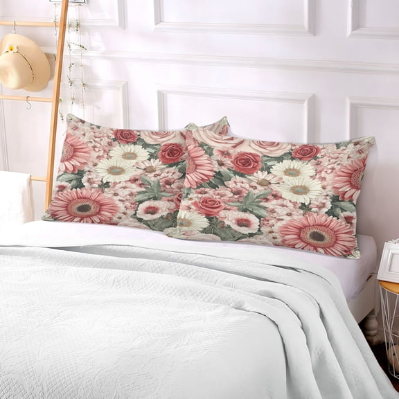 Pillow Case Plush Pillow Various Of Floral Case standard size/King size/Queen size Bed Pillow Pillowcases