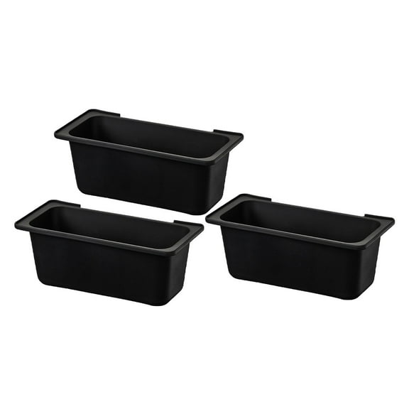 3 Pack Oil Drain Box Inner Tank Grease Drip Tray Grill Collector Drain Box