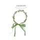 thumbnail image 3 of Model Show Headband with Pearl/ Leaf Decors Ethnic Style Headband for Kids Traveling Spring Headband for Wedding Party, 3 of 4