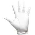 thumbnail image 2 of Majek Golf Womens Pro Tour White Cabretta Leather Golf Gloves Comfort Fit Breathable Ventilation for Maximum Feel - 3 Pack (Large, Wears on Right Hand), 2 of 9