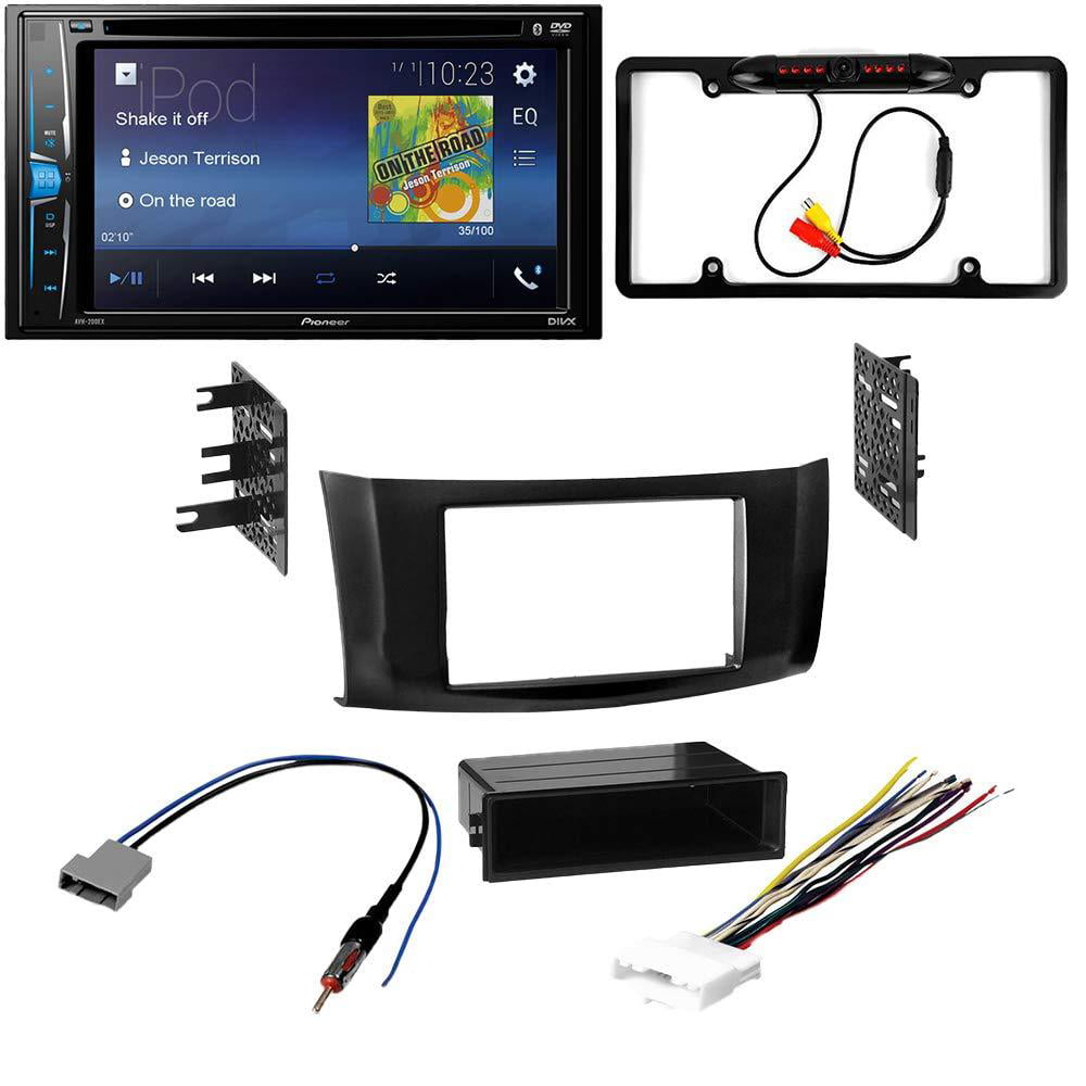 2010 Nissan Sentra Harness 4 Item Antenna for Double Din Radio Receivers CACHÉ KIT2019 Bundle with Car Stereo Installation Kit for 2007 in Dash Mounting Kit 