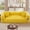 YELLOW, variant on VFD Compact Sofa Floor Couch - 3 Seats Compression Sofa with Pillows Hybrid Sofa Pocketed Spring, Gray