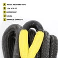thumbnail image 3 of Cuerda de Recuperación Smittybilt SBCC121 2.5 cm x 9 m 30k#, 3 of 6